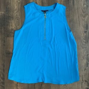 Blue dressy tank top